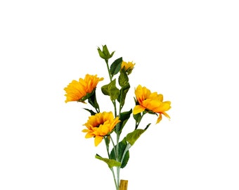 Vibrant 25"L Artificial Yellow Sunflower Spray-148072