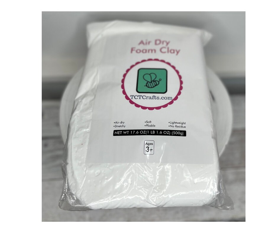 Air Dry Foam Clay – TCTCrafts