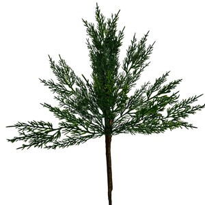 5/10pcs Artificial Pine Cypress Leaves Branch, Long Faux Pine Cypress Stems  Picks, Fake Foliage Branches Plastic Pine Branches, Evergreen Branch For F