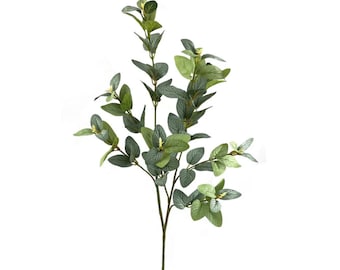 Artificial Fittonia Spray 27 Inch, Faux Greenery Stem, Realistic Leaf Spray for Wreaths, Arrangements and Home Decor-13597GY