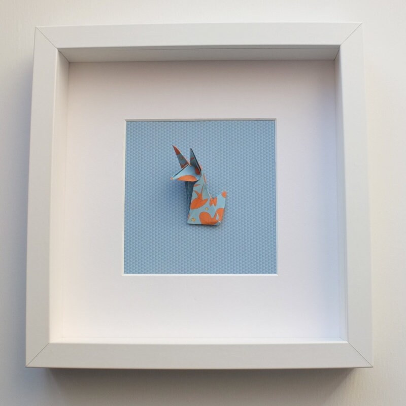 Cadre Origami Renard