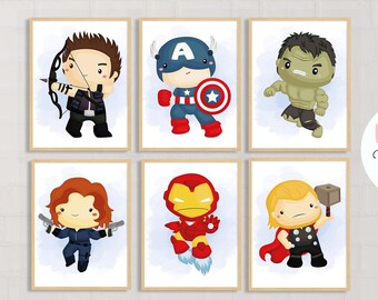 marvel baby room decor