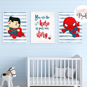 superhero nursery decor