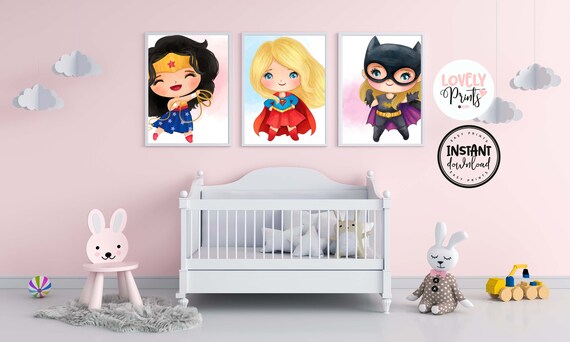 superhero nursery decor
