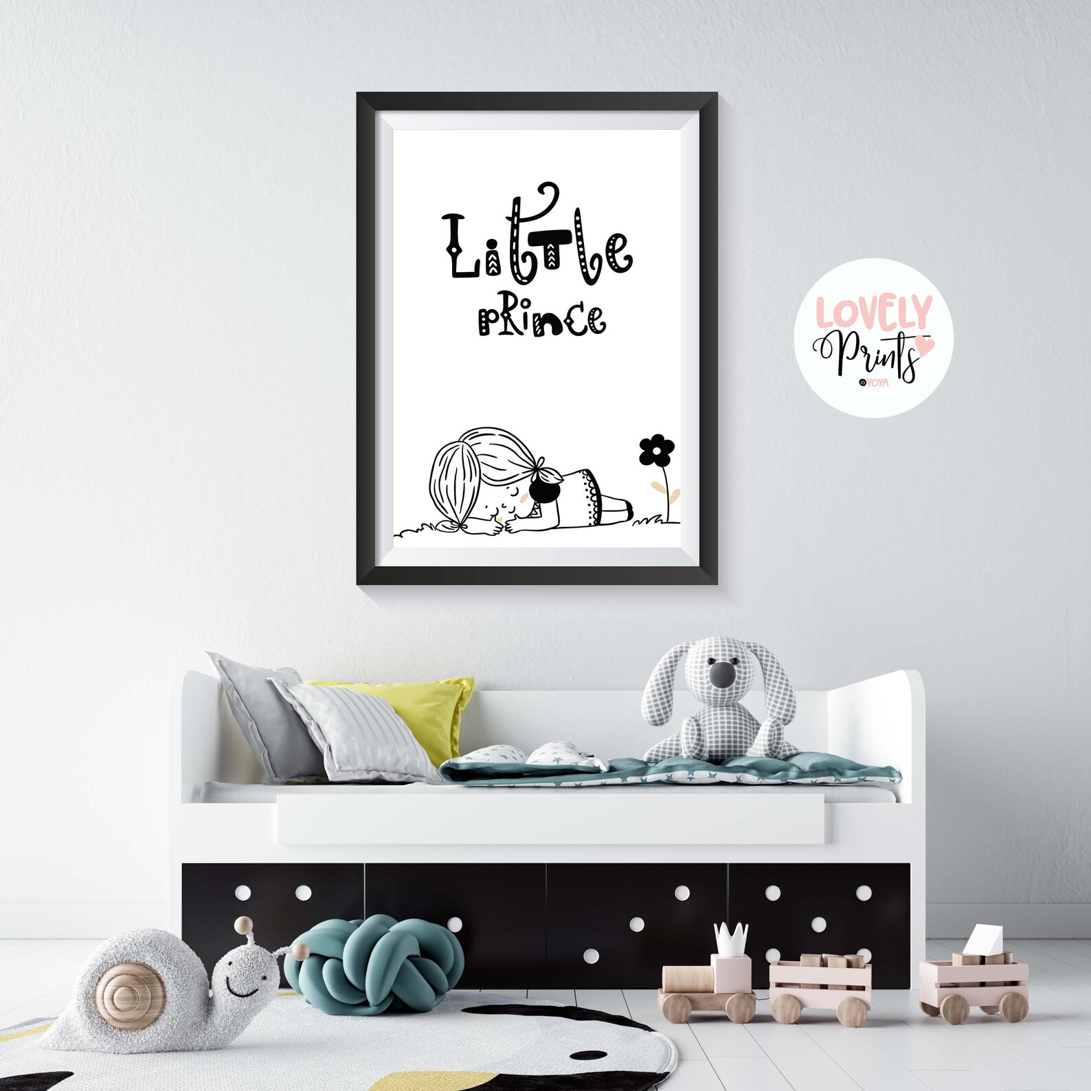 Princess decor girl art princess wall art princess nursery Etsy