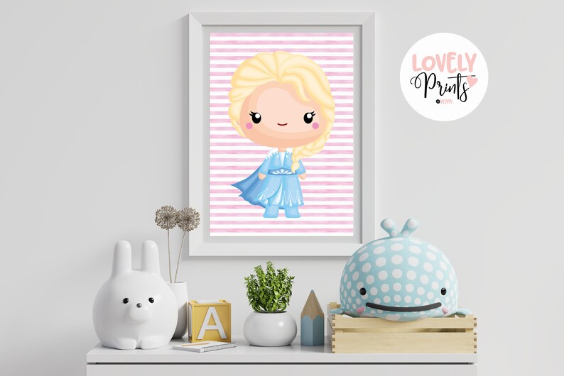Frozen wall art frozen printable frozen instant download Etsy