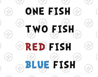 Download One Fish Two Fish Svg Etsy