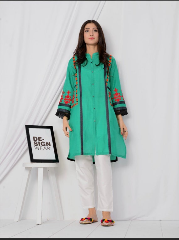 🌸🌸Lace wali beautiful pakistani kurti design ideas #fashionalley #fashion  #pakistanikurti❤️💜💙🧡💛💚 - YouTube