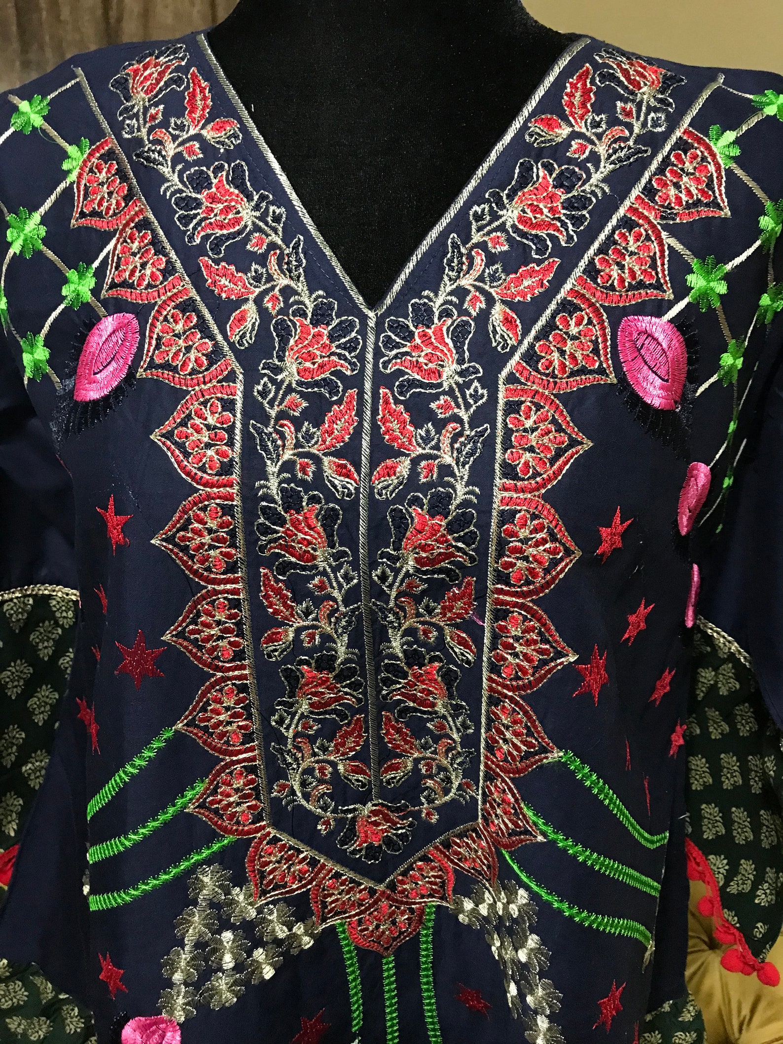 Pakistani designer dress | Etsy
