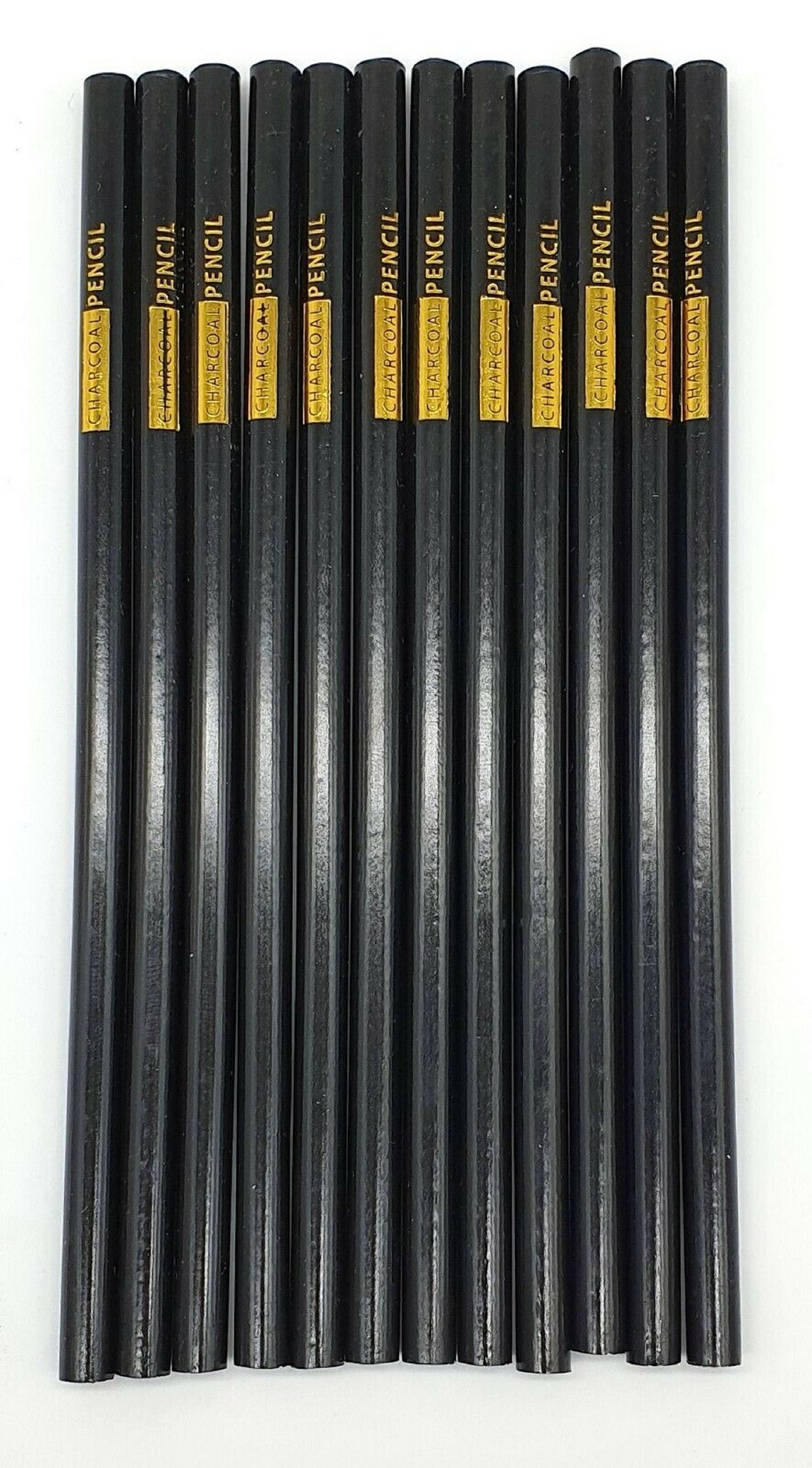 12pc Lápices de artista de carbón para dibujar boceto Etsy