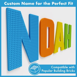 10 INCH Brick Wall Letters, Custom Name Wall Letters, Personalized Brick Letter, Nursery Decor, Kid&#39;s Room Decor, Game Room Decor