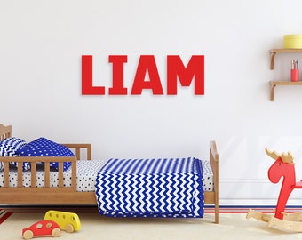 Kids Room Decor, Custom Name Sign, 10" Square Letters