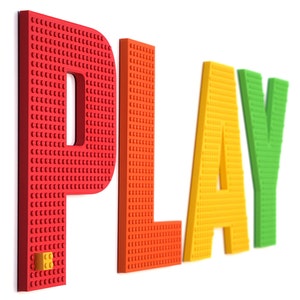 Playroom Wall Art, Kids Wall Art, Playroom Wall Decals, 10&quot; Square