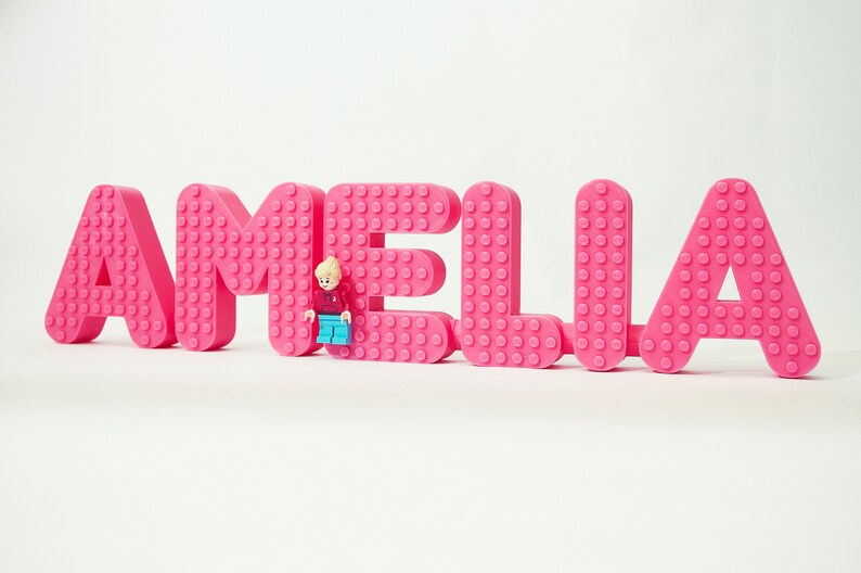 Kids Room Name Sign Wall Letters Baby Boy Nursery Letters Etsy