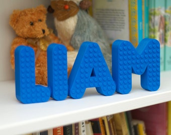Boy Room Decor, Personalized Name Sign