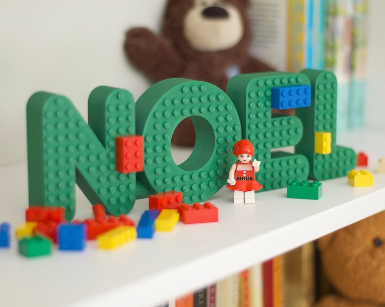 Kids Room Name Sign Wall Letters Baby Boy Nursery Letters Etsy