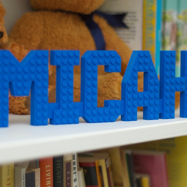 Brick Name Signs - Kids Room Decor