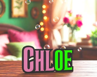 Wicked For Good Name Sign | Personalize Wicked Gifts | Bedroom Name Sign | Gift for Teens
