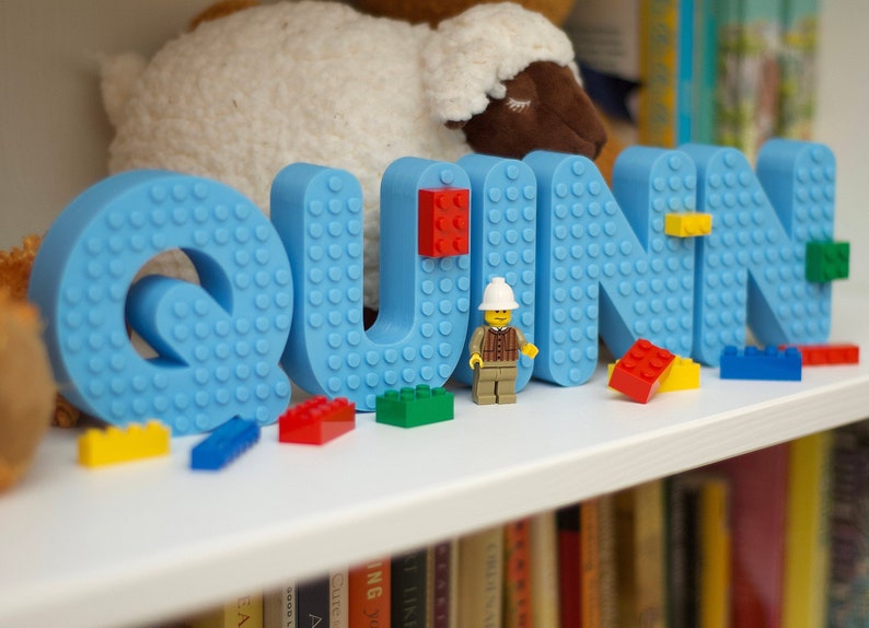 Kids Room Name Sign Wall Letters Baby Boy Nursery Letters Etsy