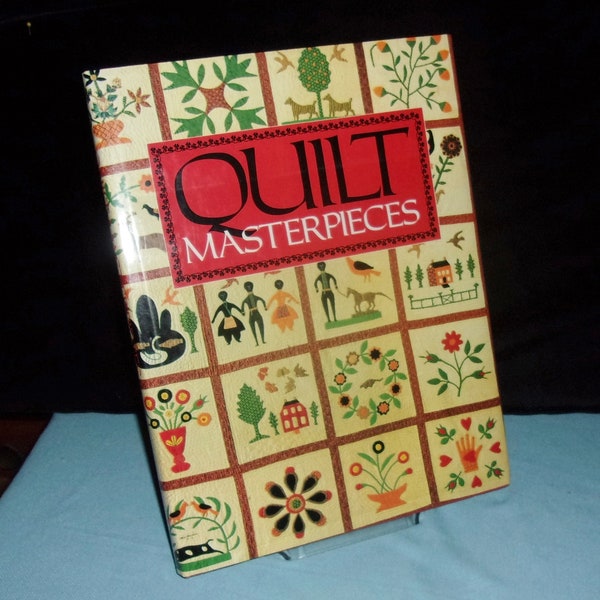 QUILT MASTERPIECES Susanna Pfeffer c. 1988  hb  dj 111pgs Antique, Vintage, Contemporary Quilts  History, 48 full page, full color photos