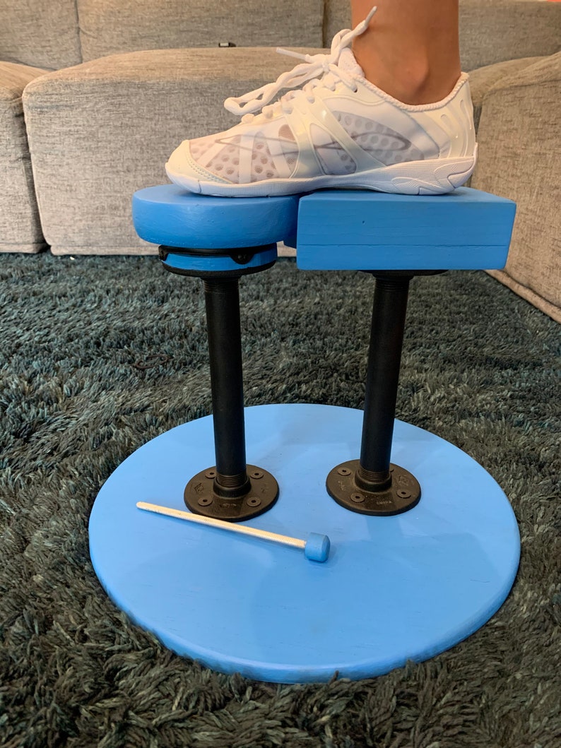 360 Deg. Spinning Cheer Flyer Balance Stand Etsy