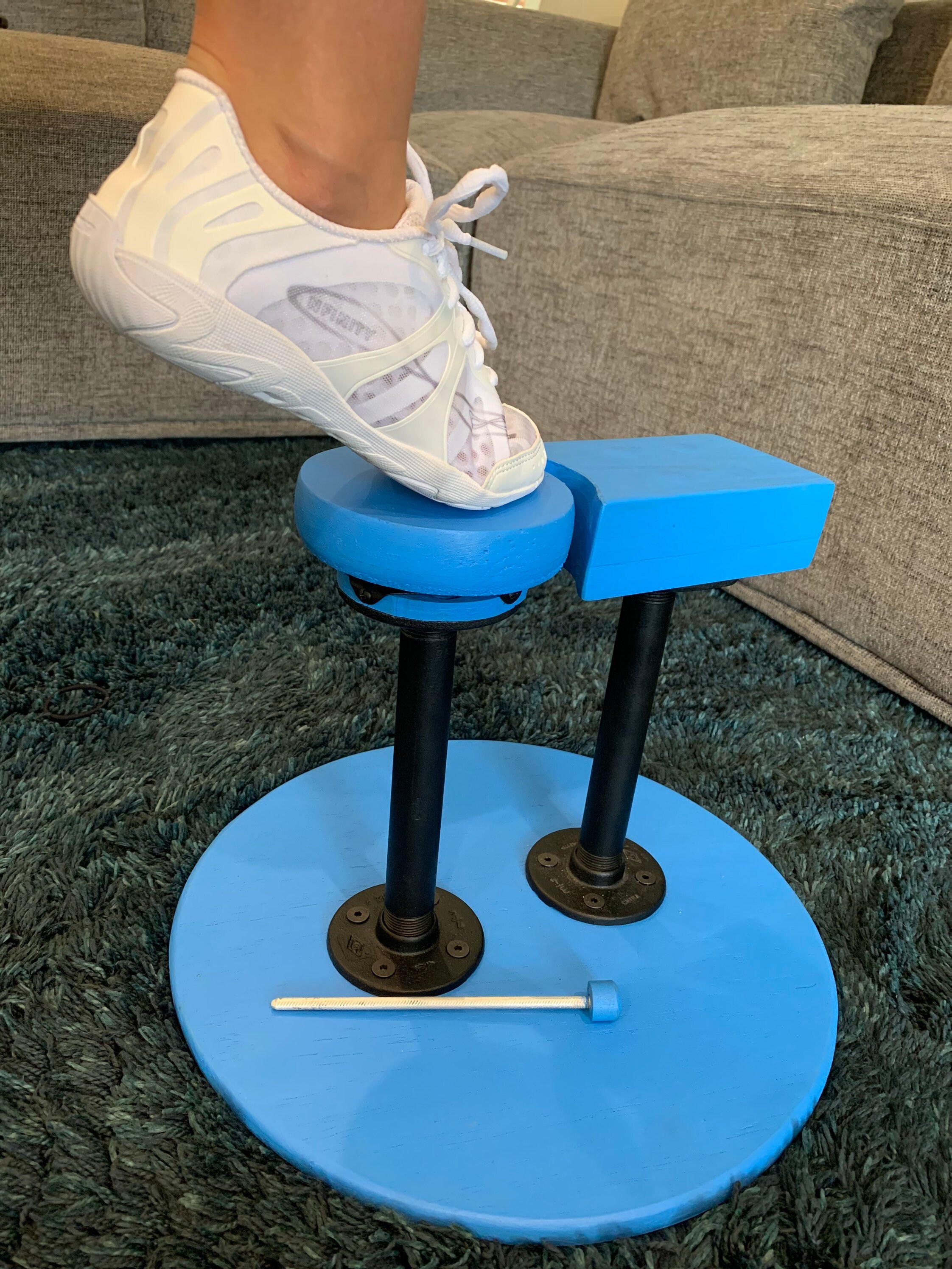 360 Deg. Spinning Cheer Flyer Balance Stand Etsy