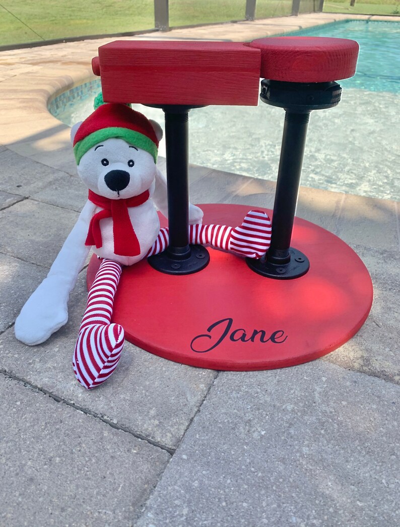 360 Deg. Spinning Cheer Flyer Balance Stand Etsy