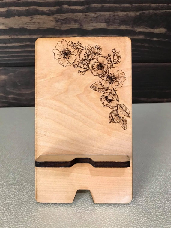 flower phone holder