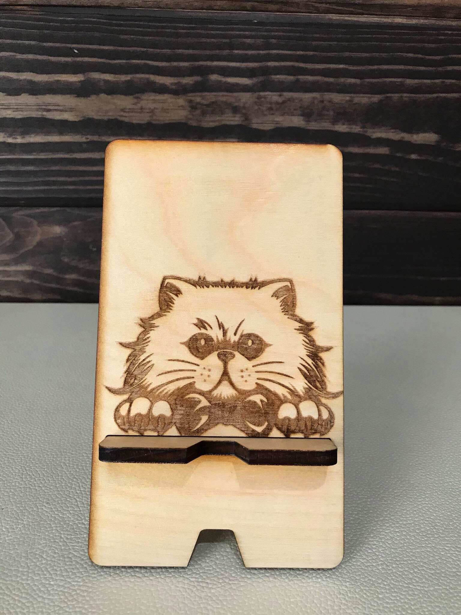 Cat Phone Holder Phone Stand Etsy