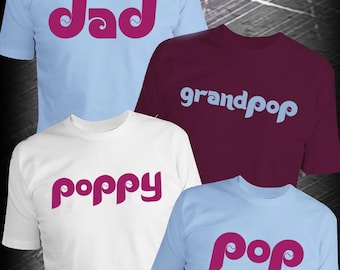 Philly Dad Baseball Shirt Philadelphia Phillies Fan Tee Phillies Father's Day