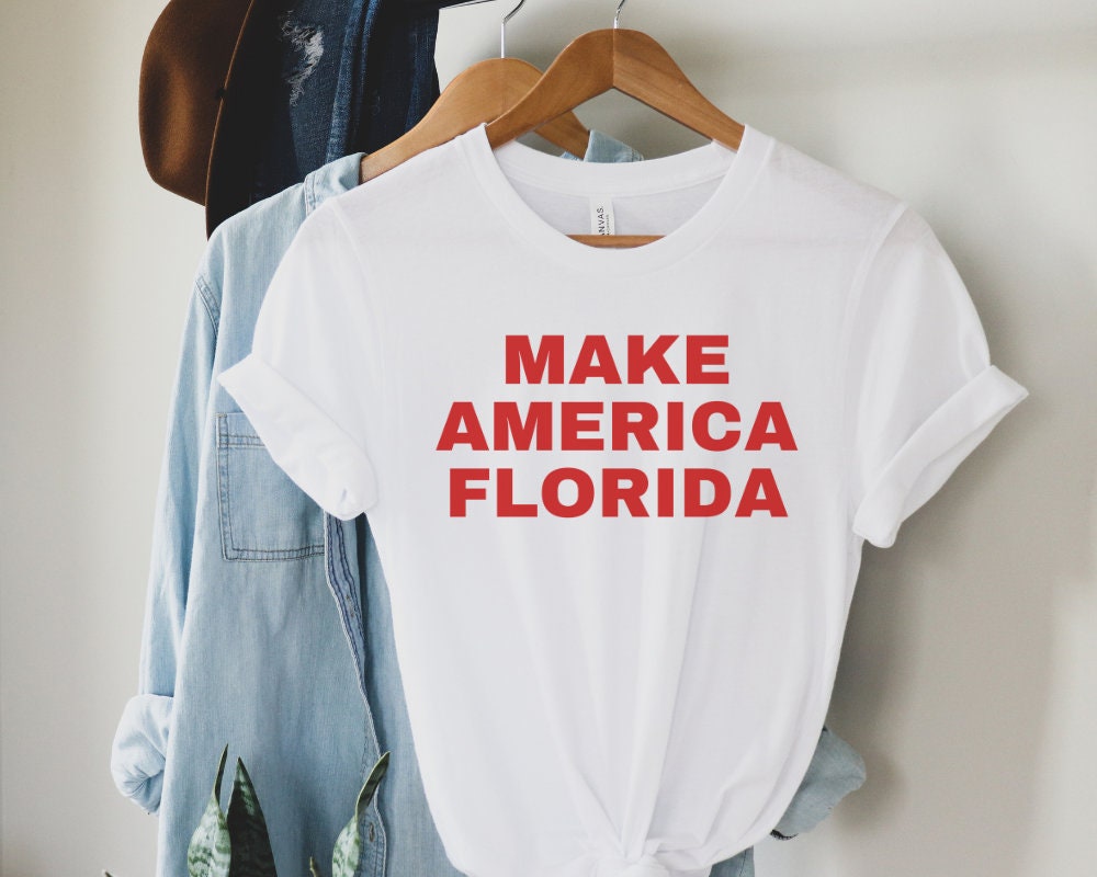 MAKE AMERICA FLORIDA Shirt | Florida Tee | DeSantis Shirt