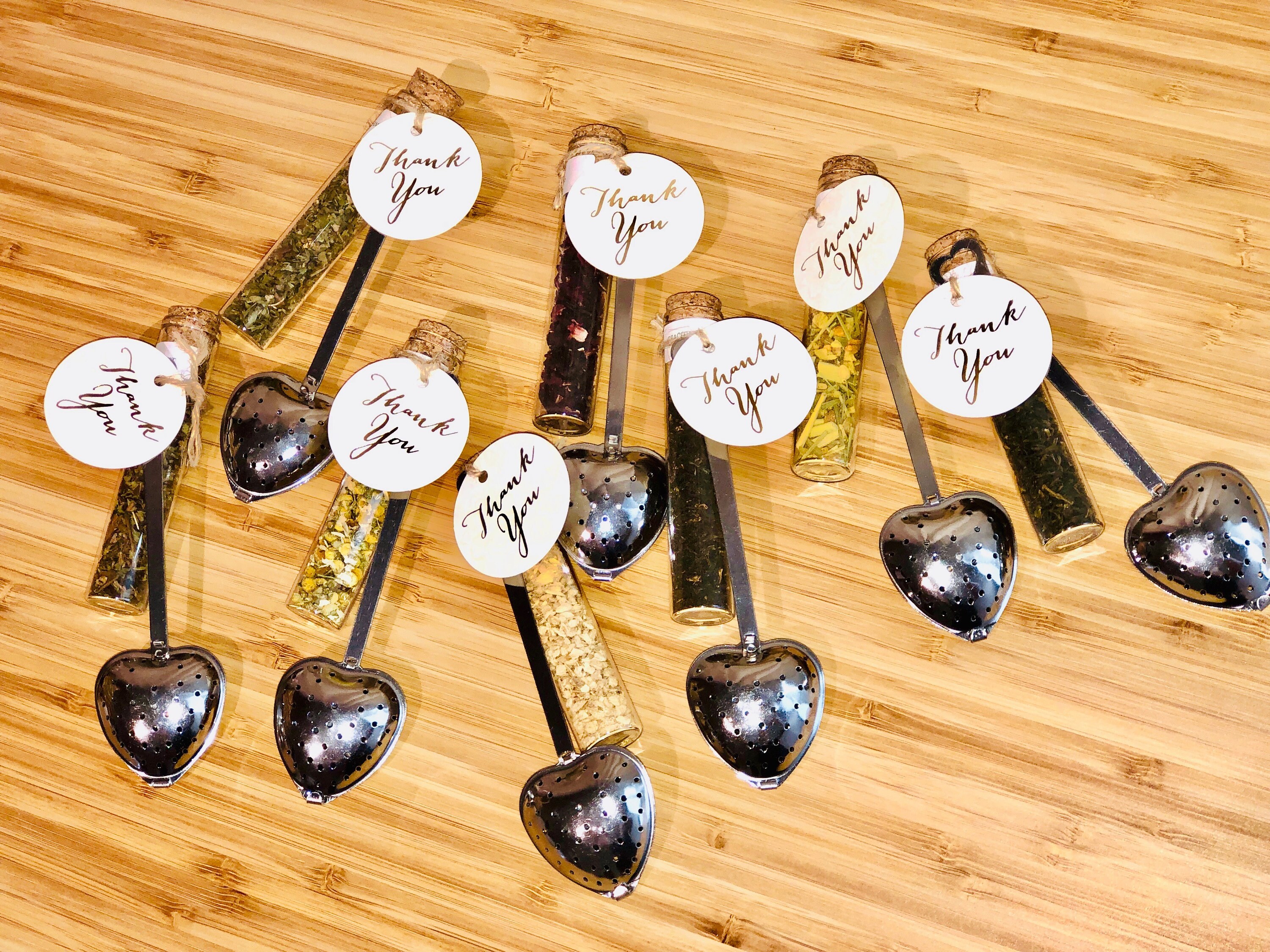 Tea Party Favors Loose Leaf Tea Wedding Favor with Tea Etsy