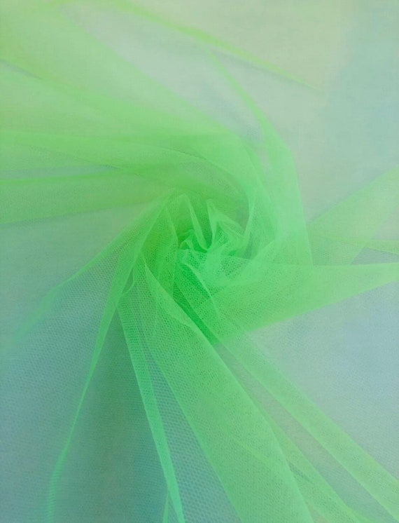 1 Meter Lime Green Stiff Bridal Dress Net 150cm Wide Tutu Veil Mesh Flare  Free Crafts Dresses - Etsy