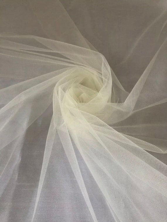 Tulle Tu-tu Mesh Net Fabric, Prom, Bridal, Per Metre - Plain