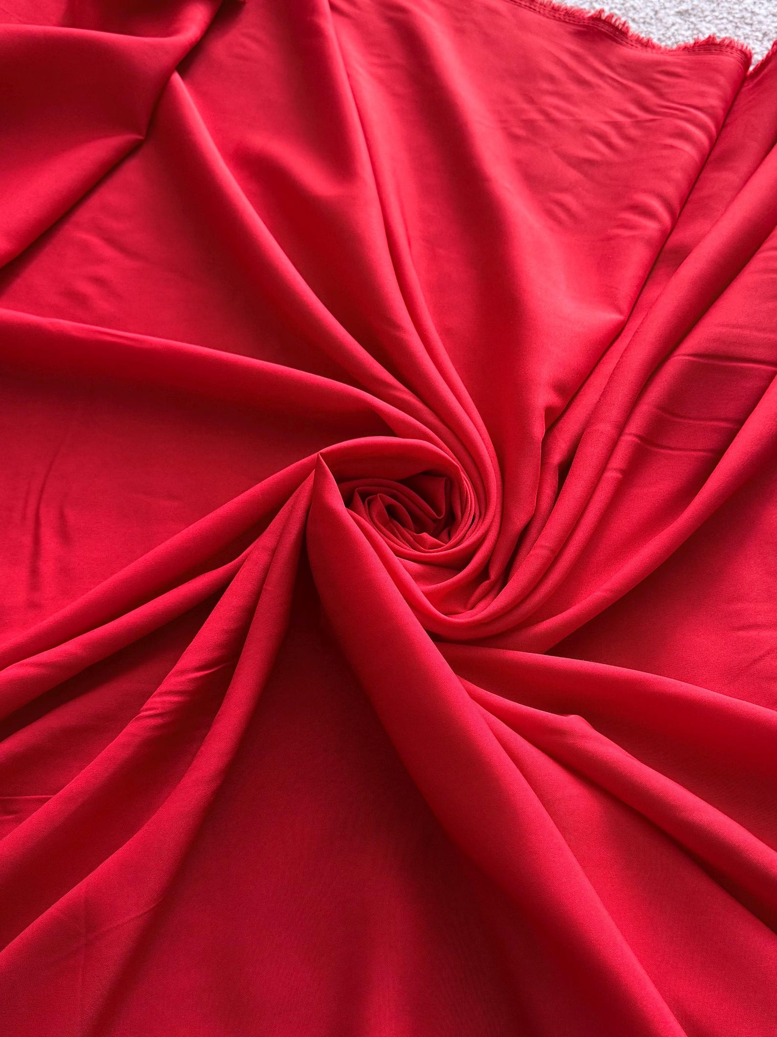 Red Polyester Linen 1 Meter Red Soft 100% Polyester Lining Fabric 45” Wide Matt Finish - Etsy