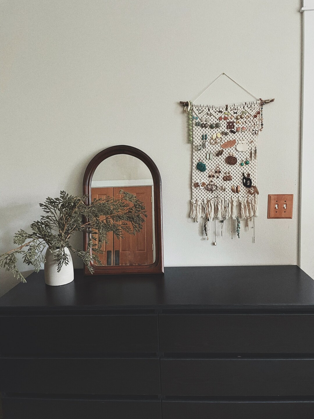 Jewelry Holder, Macrame Jewelry Holder, Boho Jewelry Holder Etsy