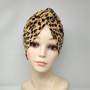Printed Stretchy Twisted Turban