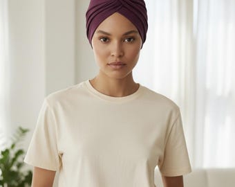 Turbante elástico retorcido