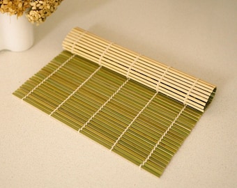 Bamboo Sushi Rolling Mat | Handmade | Sushi Mat | Compostable