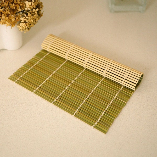 Bamboo Sushi Rolling Mat | Handmade | Sushi Mat | Compostable