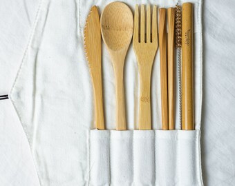 Camping Cutlery Set Etsy