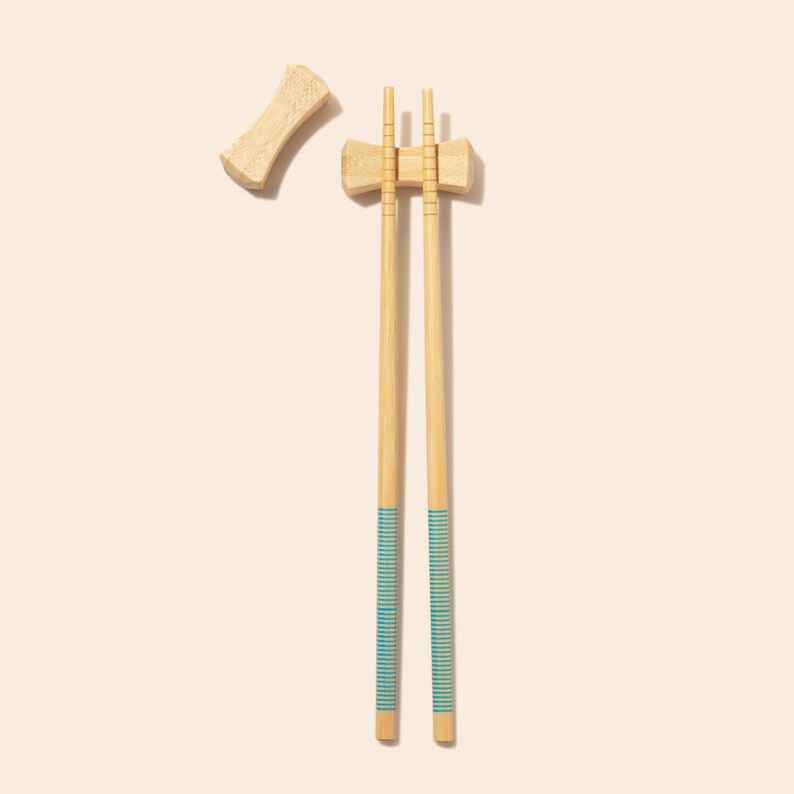 Bamboo Switch Chopstick and Chopstick Rest