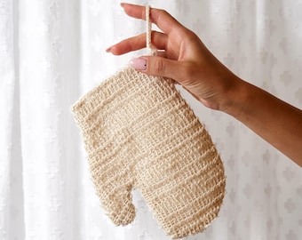 Sisal Exfoliating Glove: Natural Plant-Based Skin Care
