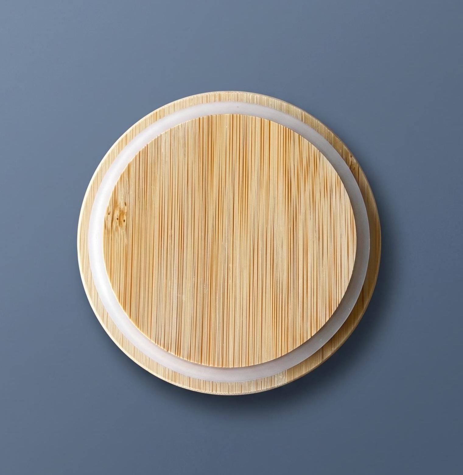Wide Mouth Bamboo Mason Jar Lid: Reusable Food Storage