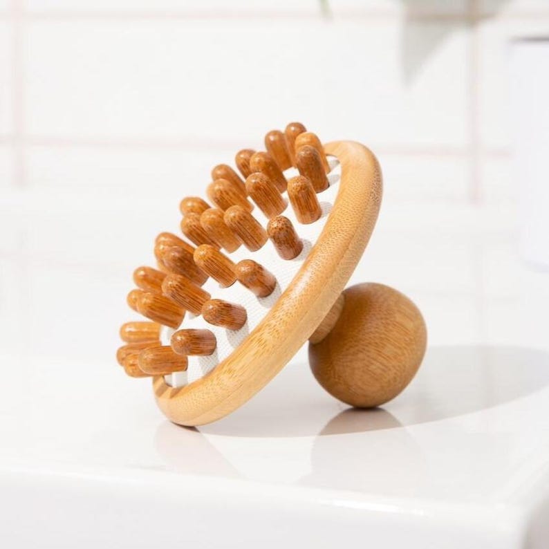 Bamboo Scalp Massager image 1