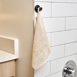 Set of Sisal Exfoliating Washcloth Towel: Plant-Based Sustainable Bath Essential image 3