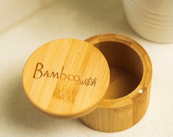 Bamboo Spice Jar | Kitchen Organization | Spice Storage | Earth Friendly Kitchen | Housewarming Gift | Container