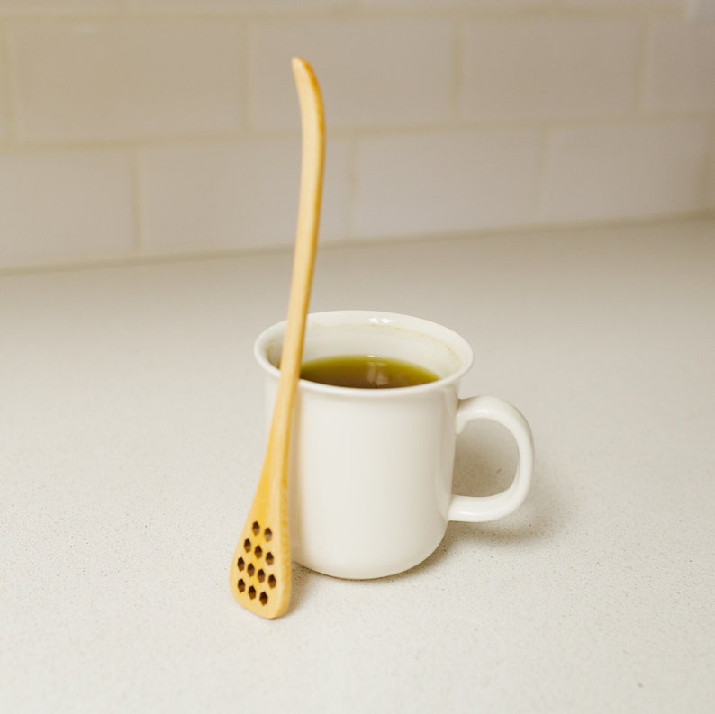 Bamboo Switch Honey Dipper Spoon