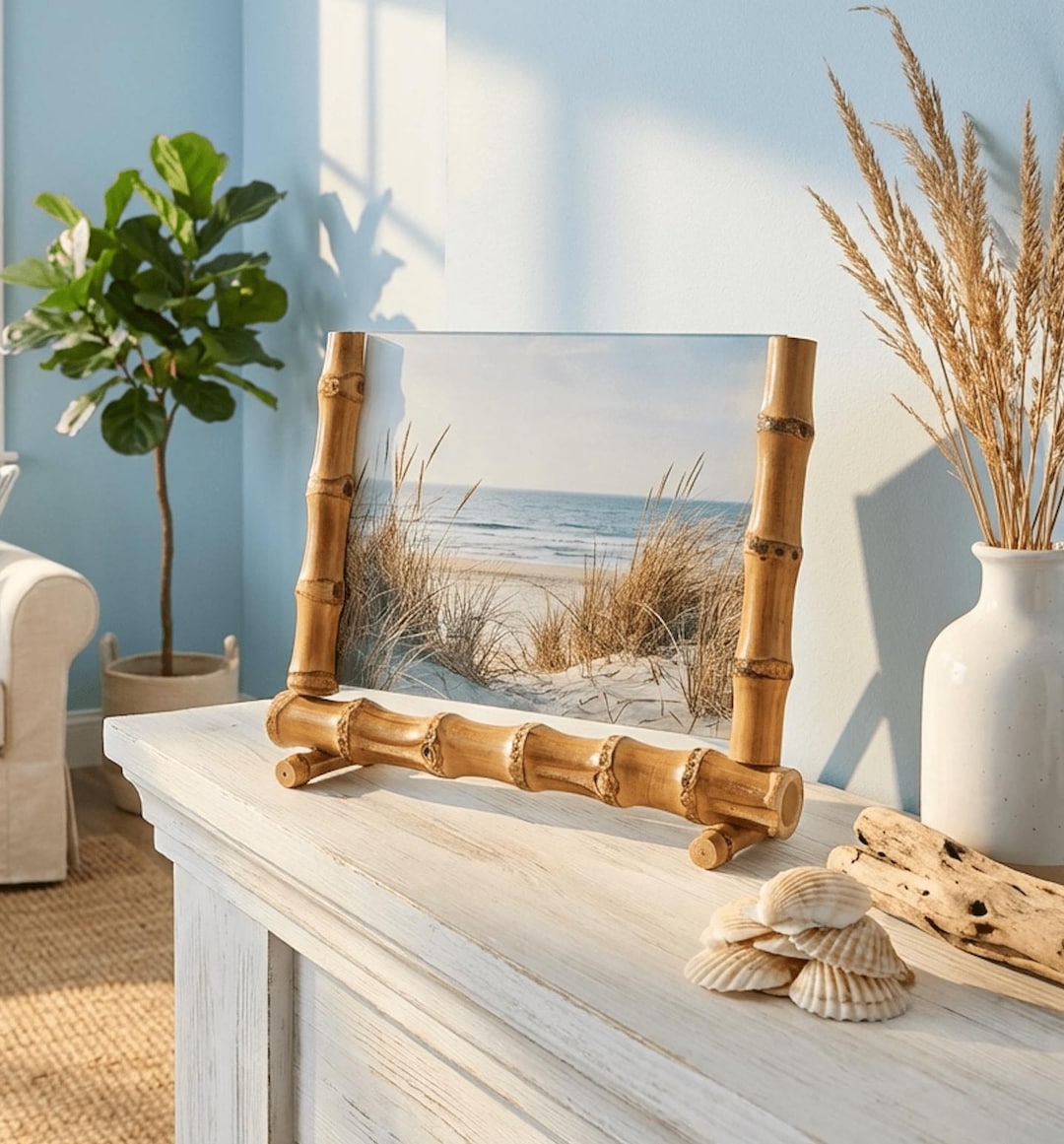 Bamboo Root Picture Frame - Etsy