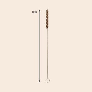10 Reusable Bamboo Drinking Straws, Zero Waste, Sustainable, Compostable, Earth Friendly Bild 6